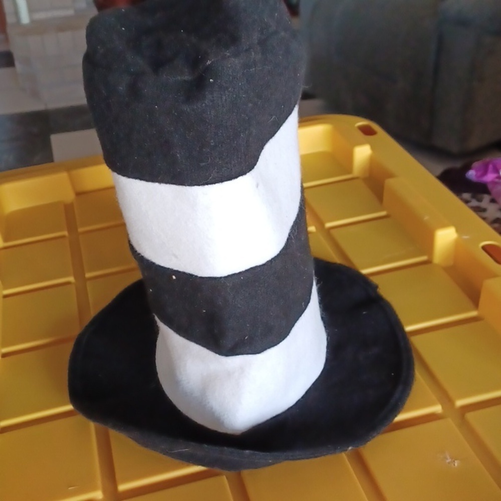 Dr. Suess Cat in the Hat Halloween Costume, 10" tall